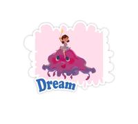 Bizarro Jellyfish Kid Mignon Adesivi Citazione Sogno Decalcomanie in Vinile
