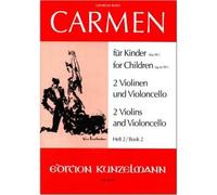 BIZET - Carmen para Niños 2º para 2 Violines y Violoncello (Partes)