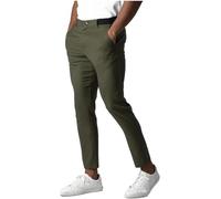 Bizgent Pants, Pantaloni Elasticizzati Skinny Fit da Uomo, Pantaloni Chino Comfort Flex Jea Active da Uomo, Amy Green, M