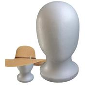 Bizhubmat Supporto Per Parrucca - Testa Di Manichino In Schiuma | Polistirolo Supporti Teste Parrucche Manichino, modellos Di Display In Schiuma, Porta Parrucche Per Occhiali, Cappelli