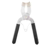 bizofft Estensore di pinze resistenti, pinze per segmenti di pistone, nero + argento per auto