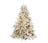 Bizzotto Albero di Natale Ritter Innevato H 240 cm con 4711 Rami e 7800 LED