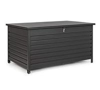 BIZZOTTO Baule Atlantic L Antracite con Ruote Esterno Giardino ARREDO Cuscini
