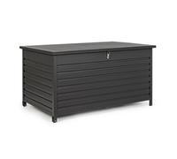 BIZZOTTO Baule Atlantic S Antracite con Ruote Esterno Giardino ARREDO Cuscini