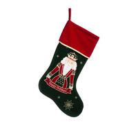 Bizzotto Calza di Natale Windsome con Soldatino 45 x 28 Cm Verde Rosso