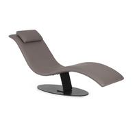 Bizzotto Chaise Longue Vermont Pu Paloma Grigio