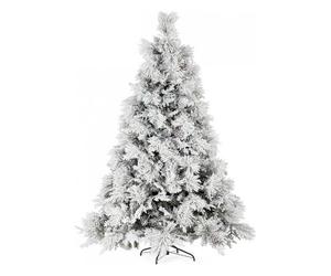 Bizzotto Christmas decor Albero Natale addobbato AVEZZANO Verde innevato (PVC e