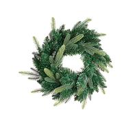 Bizzotto Corona Ghirlanda Falcade 40cm Verde in PE e PVC