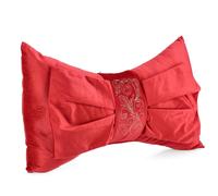 Bizzotto Cuscino Festive Fiocco di Natale 46 x 32 Cm Rosso
