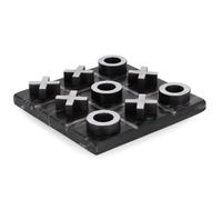 Bizzotto Decorazione di Natale Tris Fortune H 2,6 Cm 15 x 15 Cm Nero Argento