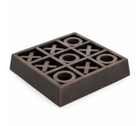 Bizzotto Decorazione Tris Fortune Marrone 17,7x17,7 cm - Idea Regalo Natale