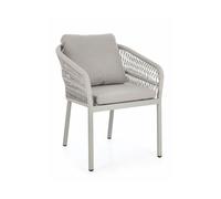 Bizzotto Galdana, sedia con braccioli con cuscino saturn Galdana, sedia con braccioli con cuscino saturn