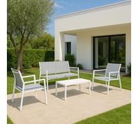 Bizzotto Kallen Set Salotto Bianco