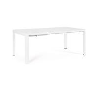 Bizzotto Tavolo Allungabile Kiplin 100 x 180/240 Cm Bianco