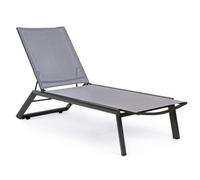 Bizzotto lettino cruise c-ruote antracite