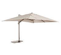 Bizzotto Ombrellone palo laterale saragozza 3x4 sabbia Ombrellone palo laterale saragozza 3x4 sabbia