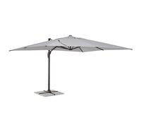 Bizzotto Ombrellone vega palo laterale, telo grigio, 3x4 m Ombrellone vega palo laterale, telo grigio, 3x4 m
