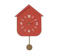 Bizzotto OROLOGIO PARETE HOME COLORE MATTONE CON PENDOLO H37,5 CM