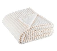 Bizzotto Plaid Rachele Natale 150 x 200 Cm Avorio