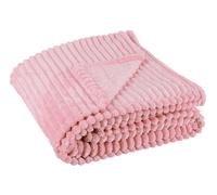 Bizzotto Plaid Rachele Natale 150 x 200 Cm Rosa