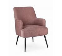 Bizzotto poltrona ernestine dark rose