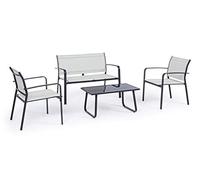 Bizzotto Salotto Arent Antracite ARREDO Giardino Esterno Relax