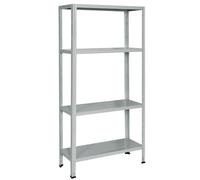 Bizzotto Scaffalature Scaffale kit 4 ripiani ad incastro (75x30x150cm) MINIEURO