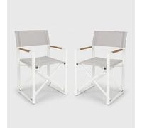 Bizzotto Sedia Regista Lagun Bianco cod.0662453