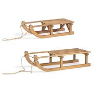 Bizzotto Set 2 slitta chamonix naturale Set 2 slitta chamonix naturale