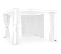 Bizzotto SET 4 TELI LAT+ZANZ PER PERGOLA OCEAN 3X4 BIANCO SET 4 TELI LAT+ZANZ PER PERGOLA OCEAN 3X4 BIANCO