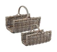 Bizzotto Set ceste 2 pz NARRA Natural 0380380