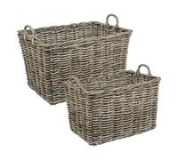 Bizzotto Set ceste 2 pz NARRA Natural 0380382