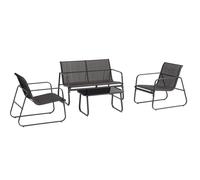 Bizzotto Set salotto gonzalo antracite SET SALOTTO GONZALO ANTRACITE