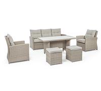 Bizzotto SET6 SALOTTO C-C ARIEL NATURAL SET6 SALOTTO C-C ARIEL NATURAL