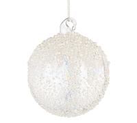 Bizzotto Sfera di Natale Wink D 80 Mm Vetro Trasparente