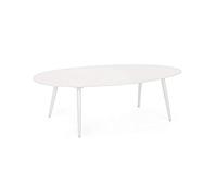 Bizzotto Tavolino Ridley 120x75 Bianco Yk11 cod.0662705