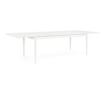 Bizzotto Tavolo Allungabile Nebula 200-300x100cm Bianco