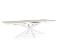 Bizzotto Tavolo Allungabile Pascal Rettangolare 200 - 260 x 100 Cm Bianco