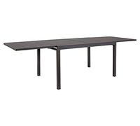 Tavolo pelagius antracite allungabile 135-270x90 bizzotto 662714 arredo esterno
