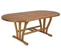 Tavolo Allungabile per Esterno in Legno di Acacia cm 150-200 x 90 modello Noemi