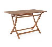 Tavolo acacia 70x120 rettangolare naturale - marrone Legno lavorato 805129