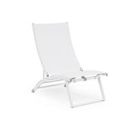 Bizzotto Taylor, poltrona lounge reclinabile bianco Taylor, poltrona lounge reclinabile bianco