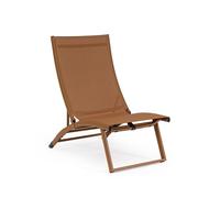 Bizzotto Taylor, poltrona lounge reclinabile pecan Taylor, poltrona lounge reclinabile pecan