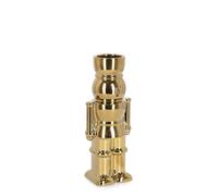 Bizzotto Vaso di Natale Walker Soldatino H 22,5 Cm 9 x 6,5 Cm Ceramica Oro