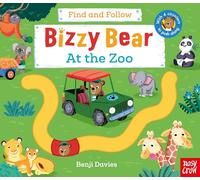 Benji Davies Bizzy Bear: Find and Follow At the Zoo (Libro di cartone)