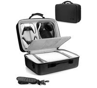 Bjabtan Custodia da trasporto per PS5, custodia protettiva da viaggio, custodia rigida per console PlayStation 5, controller wireless DualSense, auricolari, base host PS5, carte da gioco e altri accessori