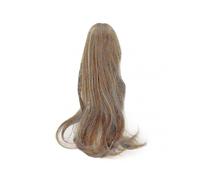 BJD Doll Hair Wig Soft High Temperature Silk Mesh Long Curly with Bangs 1/3 Linen Color