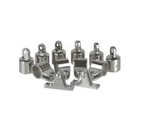 BJdfgE 1 Set 316 Acciaio Inossidabile Marine Barca A Vela Hardware Cerniera di Ponte Tappo Superiore Scivolo for Kit(25mm)
