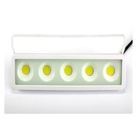 BJdfgE 220 LED Flood Llight 50W IP65 Impermeabile Paesaggio Custodia for esterni Illuminazione da giardino Lampada parete Riflettore Progetto Proiettore(Cold White,White - B)