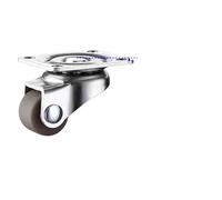 BJdfgE 4 pz/0.5 Pollice Piccolo Caster Silenzioso Ruota Universale Multiuso Mobili Banco di Lavoro Carrelli della Spesa Sedia Da Ufficio Ruote(B1)